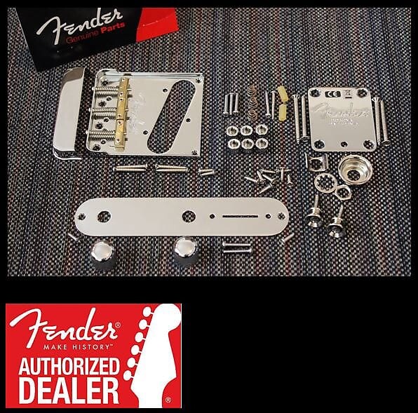 FENDER Telecaster American Professional Chrome Telecaster Hardware Set USA 0992005000
FENDER Telecaster American Professional Chrome Telecaster Hardware Set USA 0992005000