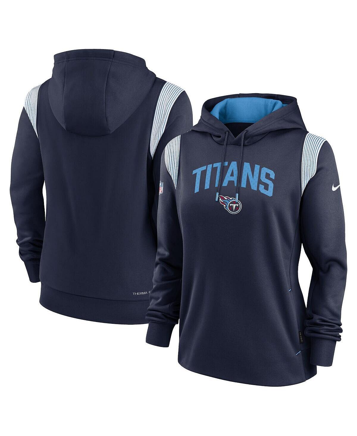 Женская темно-синяя толстовка с капюшоном tennessee titans sideline stack performance pullover Nike, синий
Женская темно-синяя толстовка с капюшоном tennessee titans sideline stack performance pullover Nike, синий