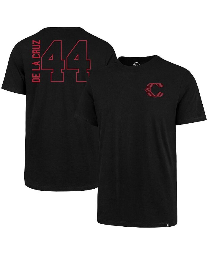 Мужская черная футболка с именем и номером Elly De La Cruz Cincinnati Reds '47 Brand, черный
Мужская черная футболка с именем и номером Elly De La Cruz Cincinnati Reds '47 Brand, черный
