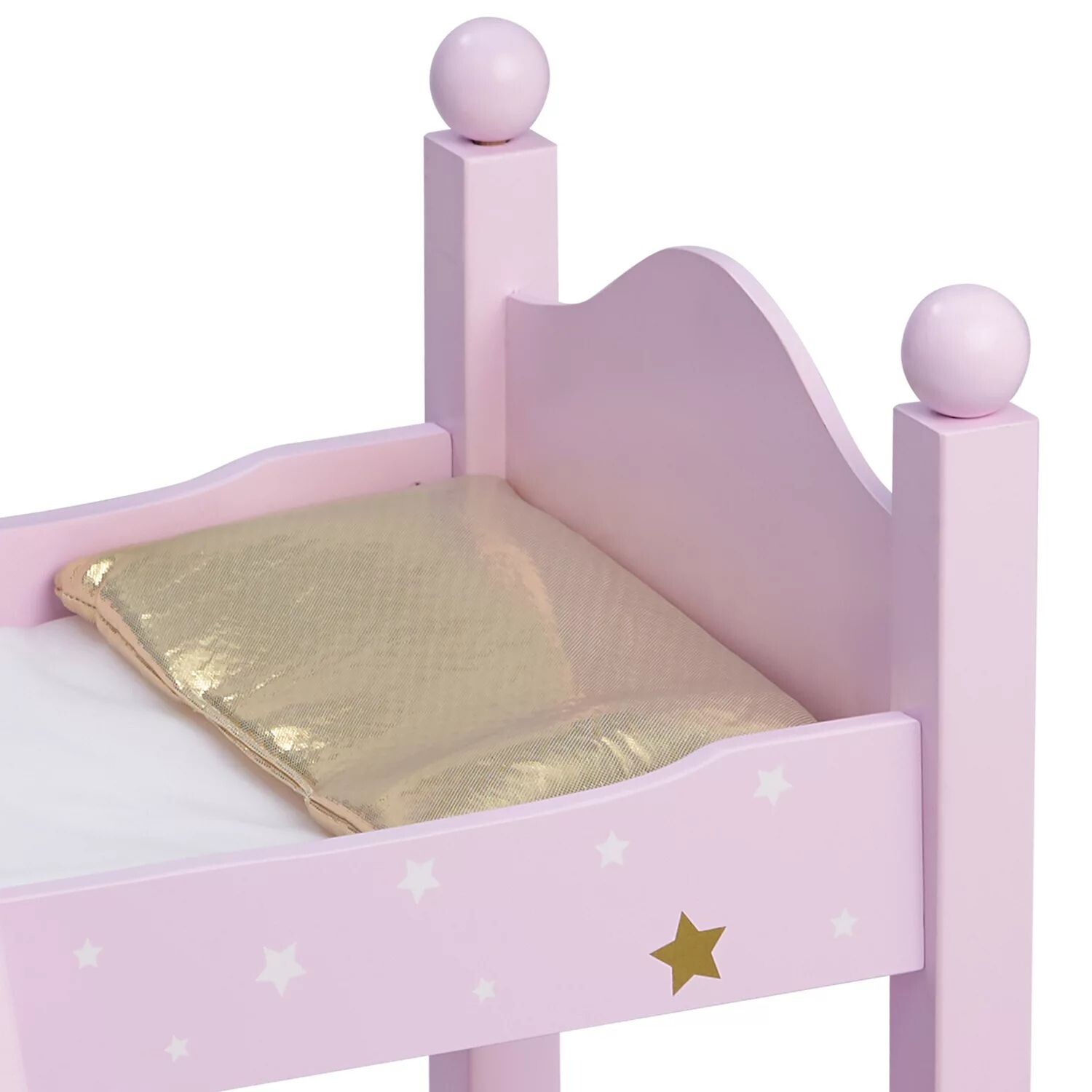 Кукольная двуспальная двухъярусная кровать Twinkle Stars Twinkle Stars Olivia's Little World 18 дюймов Olivia's Little World
Кукольная двуспальная двухъярусная кровать Twinkle Stars Twinkle Stars Olivia's Little World 18 дюймов Olivia's Little World