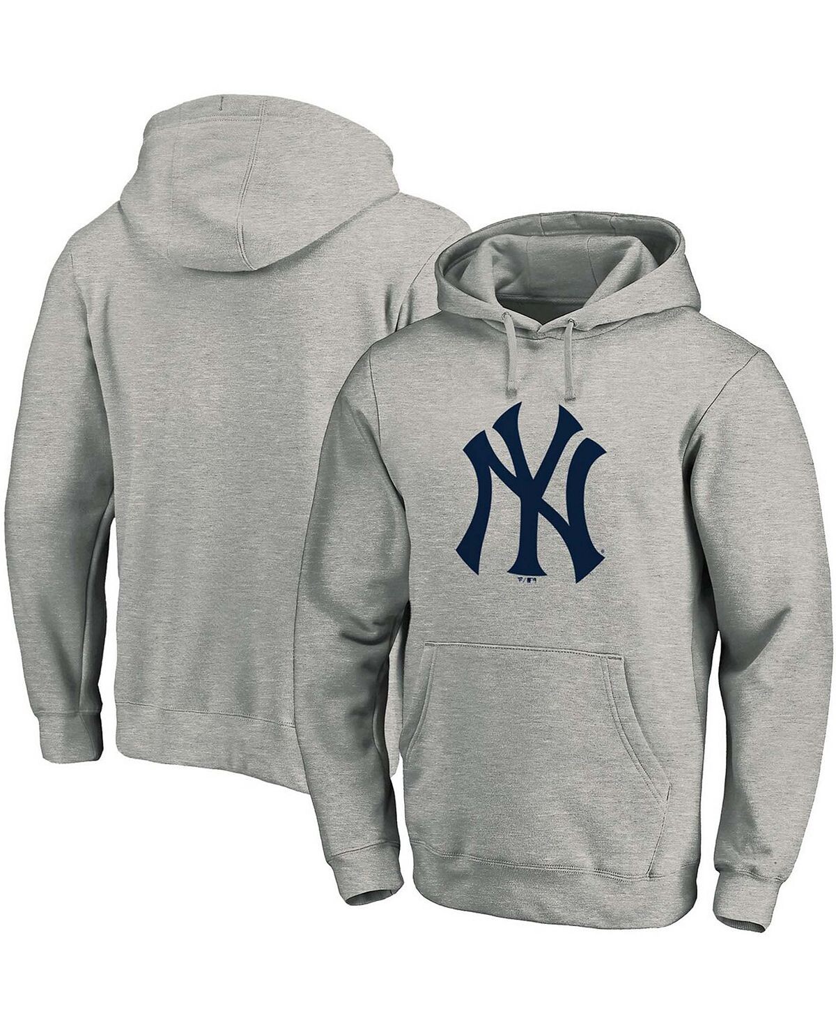 Мужской серый пуловер с капюшоном и официальным логотипом New York Yankees Fanatics
Мужской серый пуловер с капюшоном и официальным логотипом New York Yankees Fanatics