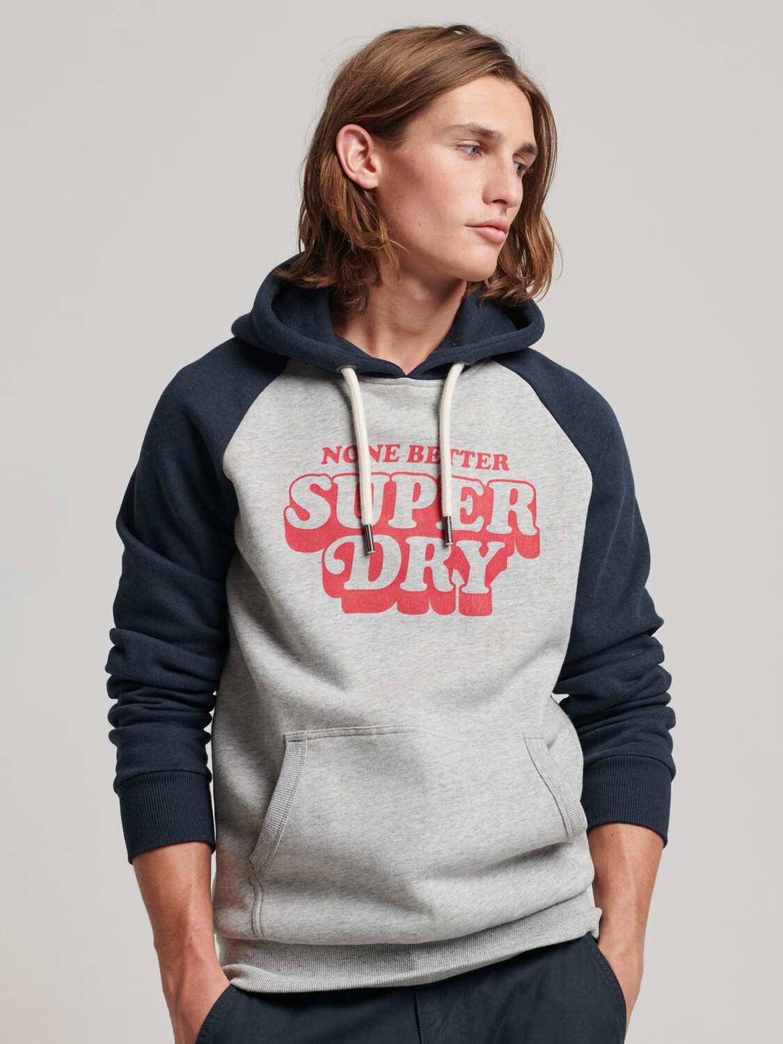Толстовка Cooper Class с регланами Superdry, серый меланж/насыщенный темно-синий
Толстовка Cooper Class с регланами Superdry, серый меланж/насыщенный темно-синий