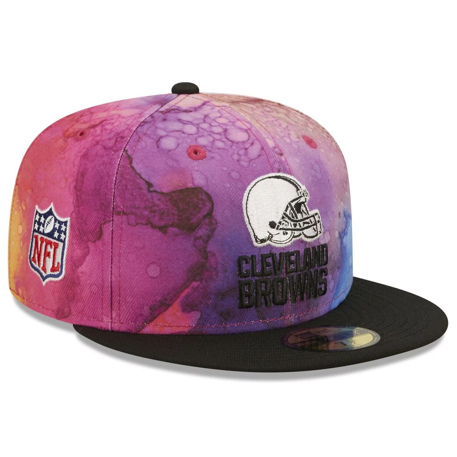 Мужская облегающая шляпа New Era розового/черного цвета Cleveland Browns 2022 NFL Crucial Catch 59FIFTY
Мужская облегающая шляпа New Era розового/черного цвета Cleveland Browns 2022 NFL Crucial Catch 59FIFTY