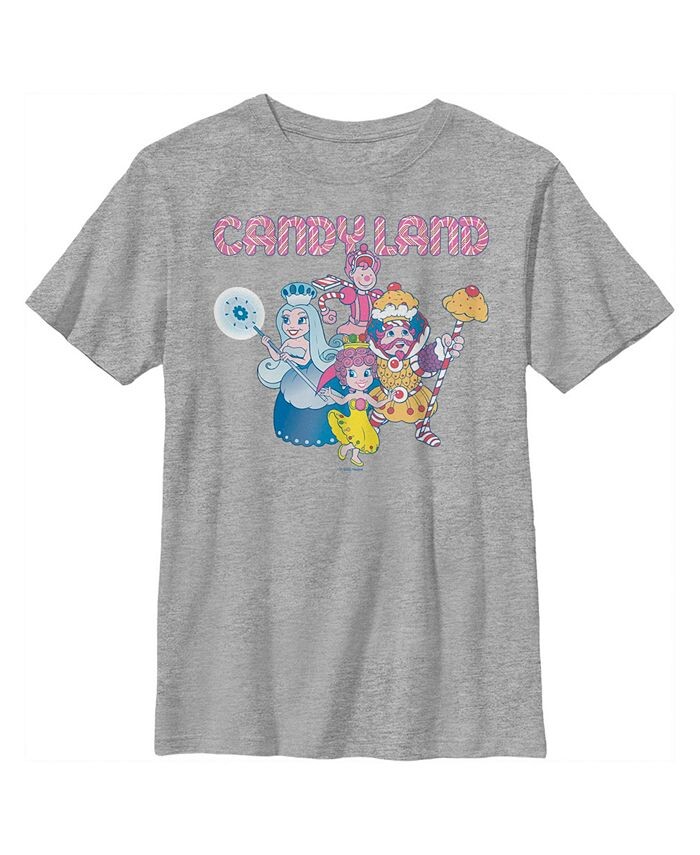 Детская футболка Candy Land Sweet с персонажами настольной игры для мальчиков Hasbro, серый
Детская футболка Candy Land Sweet с персонажами настольной игры для мальчиков Hasbro, серый