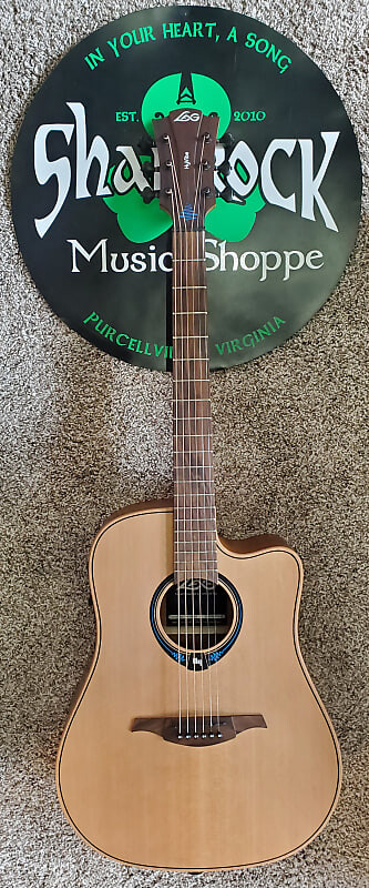 Акустическая гитара LAG HyVibe THV10DCE Dreadnought Acoustic-Electric Guitar with Built-In Effects Unit & Bluetooth Speaker | Includes Luxury Soft Case
Акустическая гитара LAG HyVibe THV10DCE Dreadnought Acoustic-Electric Guitar with Built-In Effects Unit & Bluetooth Speaker | Includes Luxury Soft Case