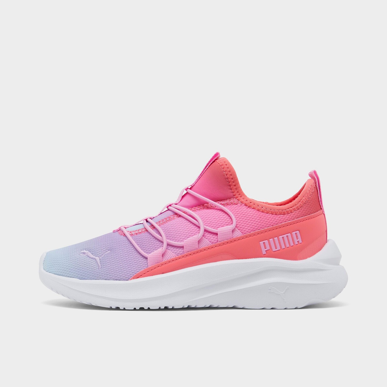 Повседневная обувь Puma One For All для маленьких девочек из эластичного кружева, розовый
Повседневная обувь Puma One For All для маленьких девочек из эластичного кружева, розовый