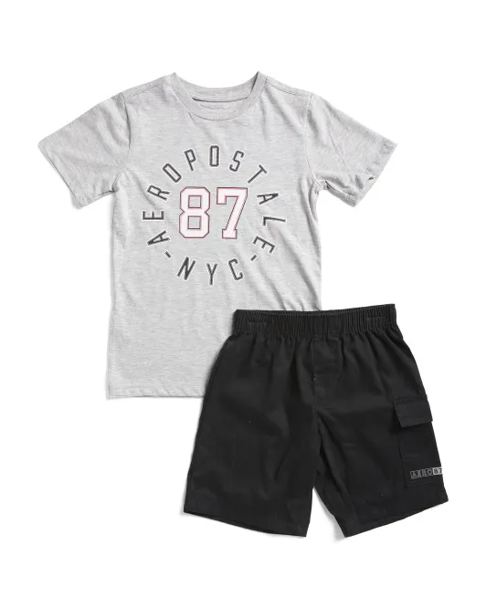 Комплект из футболки и шорт с рисунком Big Boys из 2 предметов Aeropostale Kids, серый
Комплект из футболки и шорт с рисунком Big Boys из 2 предметов Aeropostale Kids, серый