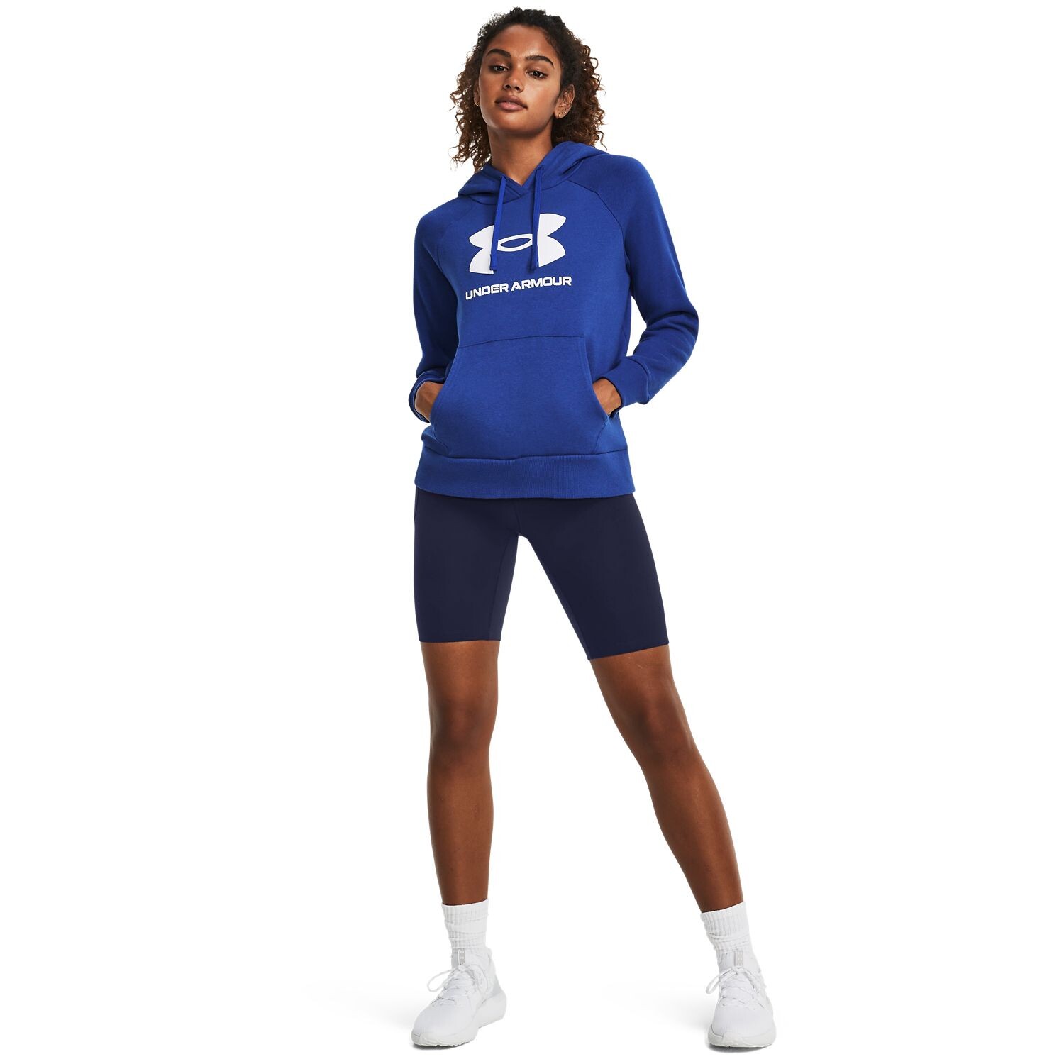 Женская флисовая толстовка с большим логотипом Under Armour Rival Under Armour, черный/белый
Женская флисовая толстовка с большим логотипом Under Armour Rival Under Armour, черный/белый