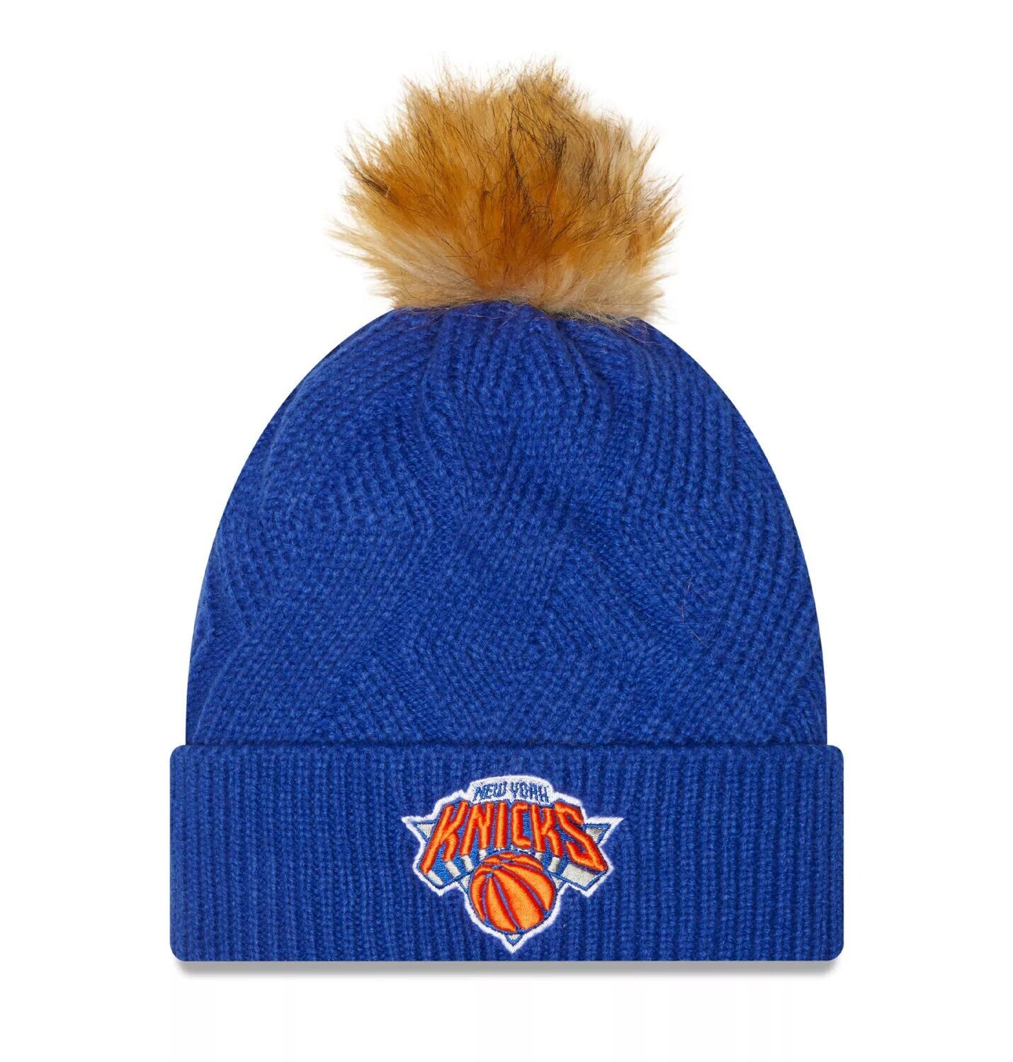 Женская вязаная шапка New Era Royal New York Knicks Snowy с манжетами и помпоном New Era
Женская вязаная шапка New Era Royal New York Knicks Snowy с манжетами и помпоном New Era