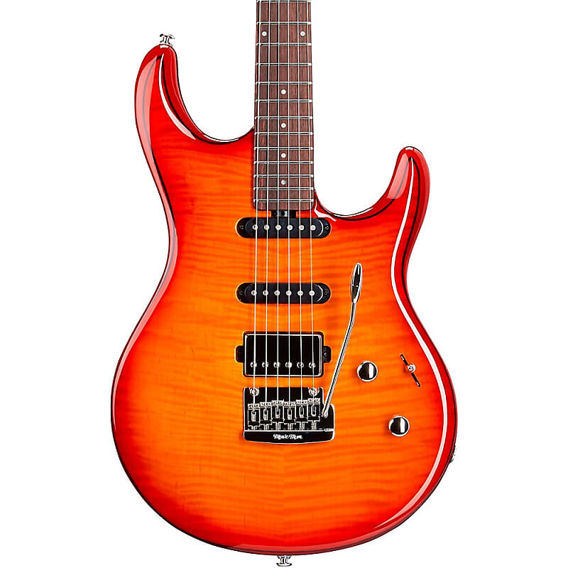 Электрогитара Ernie Ball Music Man Luke 3 HSS Flame Maple Top Rosewood Fingerboard Electric Guitar Cherry Burst
Электрогитара Ernie Ball Music Man Luke 3 HSS Flame Maple Top Rosewood Fingerboard Electric Guitar Cherry Burst