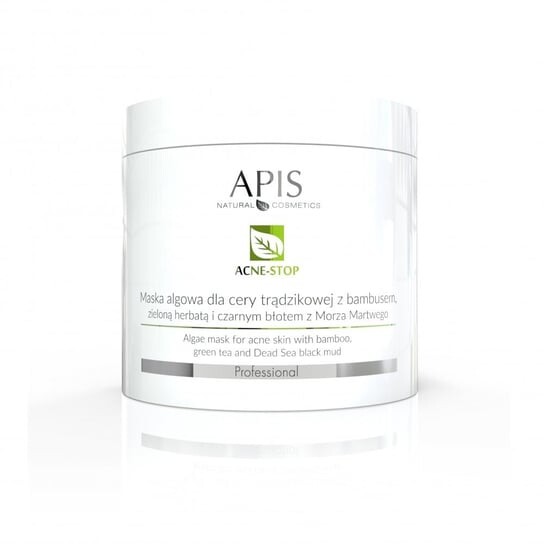 Водорослевая маска Apis Acne Stop для проблемной кожи с бамбуком, зеленым чаем и черной грязью Мертвого моря, 250 г
Водорослевая маска Apis Acne Stop для проблемной кожи с бамбуком, зеленым чаем и черной грязью Мертвого моря, 250 г