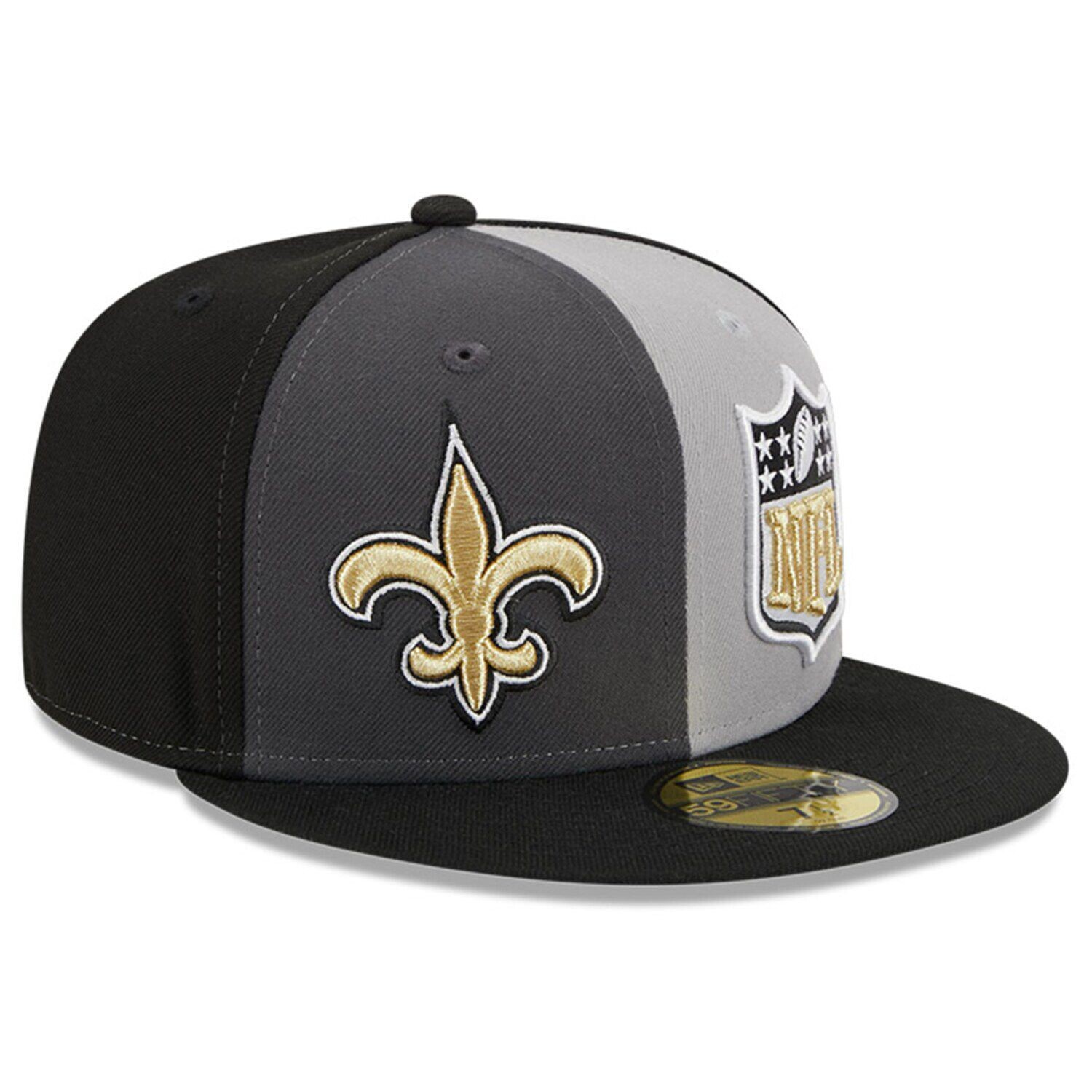 Мужская облегающая шляпа New Era Grey/Black New Orleans Saints 2023 Sideline 59FIFTY
Мужская облегающая шляпа New Era Grey/Black New Orleans Saints 2023 Sideline 59FIFTY