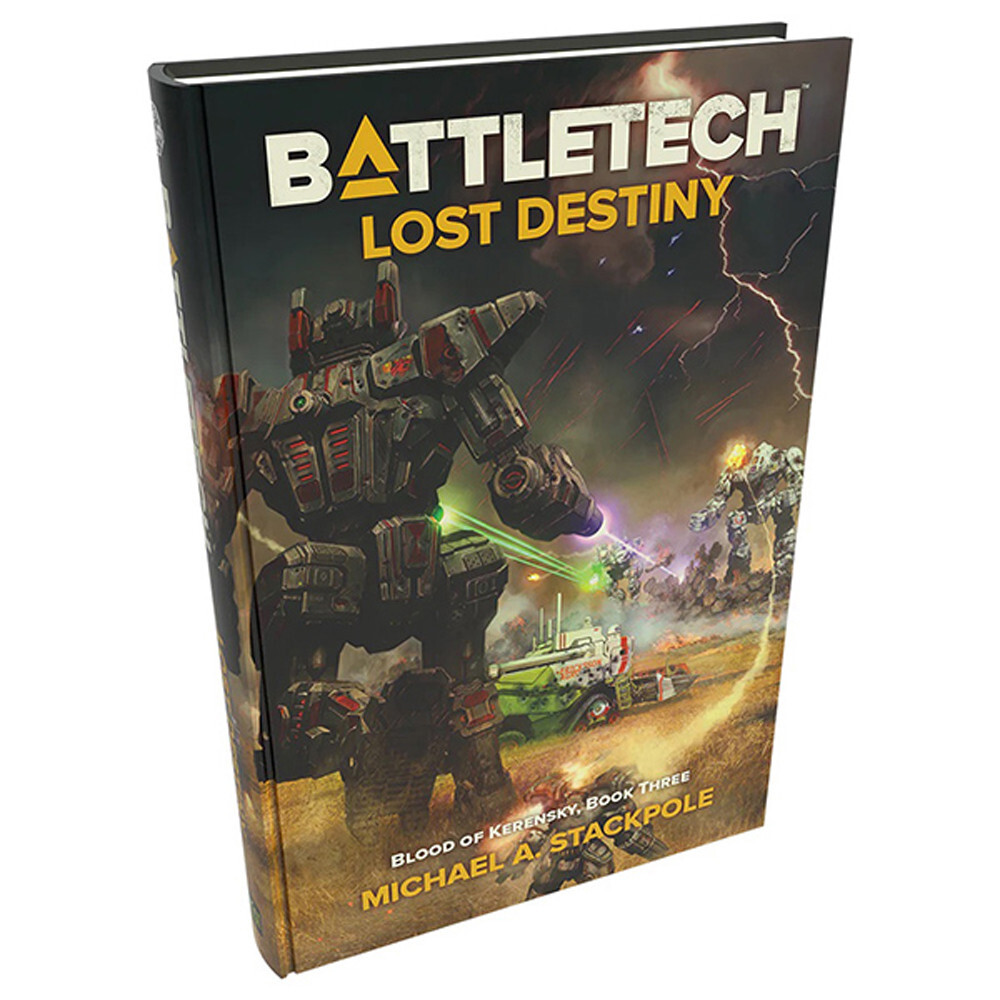 Аксессуары Catalyst Game Labs Battletech Novel: Lost Destiny (Blood of Kerensky, Book 3)
Аксессуары Catalyst Game Labs Battletech Novel: Lost Destiny (Blood of Kerensky, Book 3)