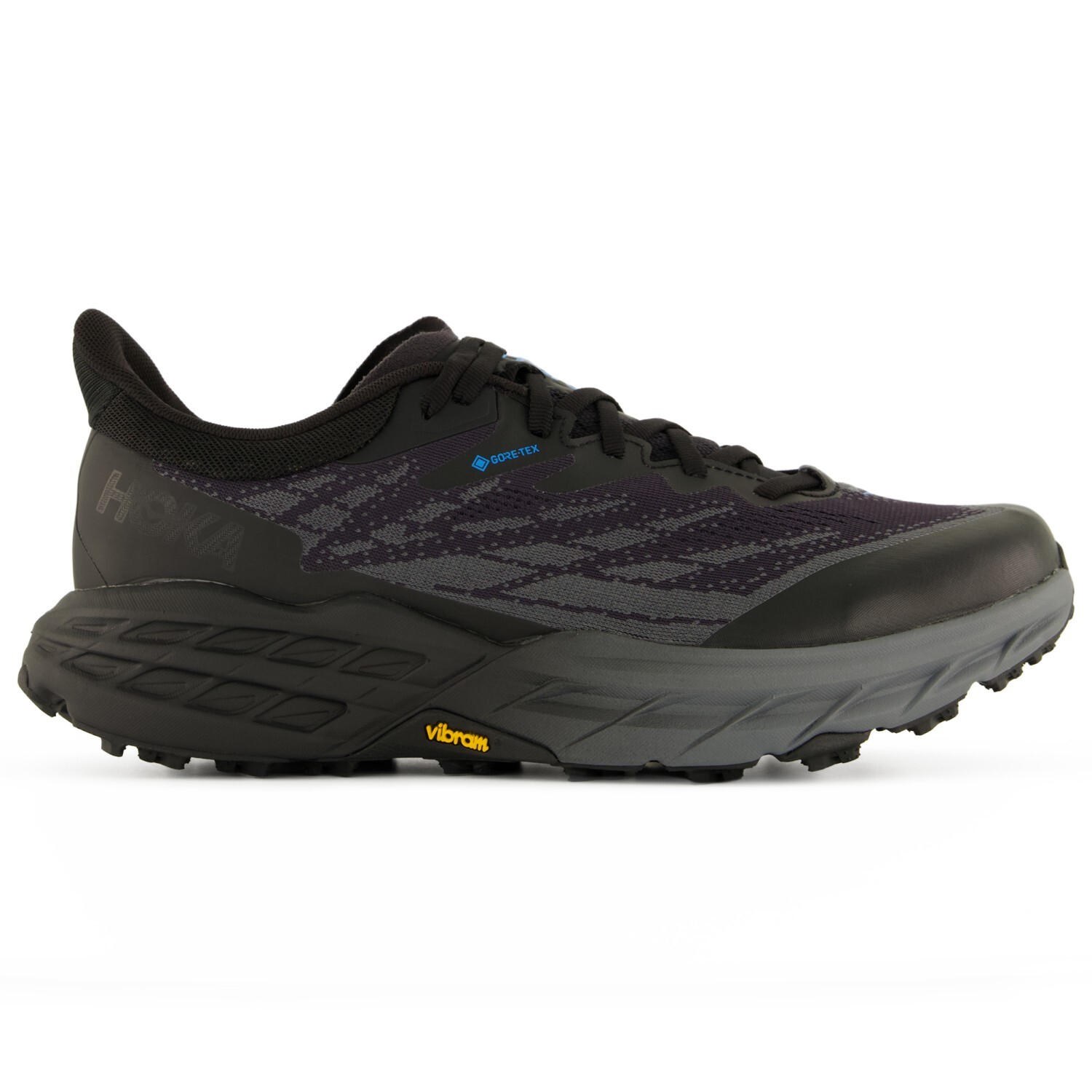 Кроссовки для бега по пересеченной местности Hoka Speedgoat 5 GTX, цвет Black/Black
Кроссовки для бега по пересеченной местности Hoka Speedgoat 5 GTX, цвет Black/Black