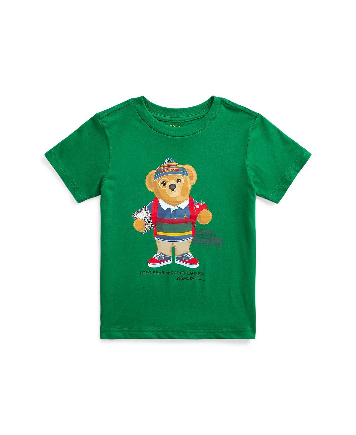 Хлопковая футболка-поло с логотипом Bear для малышей и маленьких мальчиков Polo Ralph Lauren
Хлопковая футболка-поло с логотипом Bear для малышей и маленьких мальчиков Polo Ralph Lauren