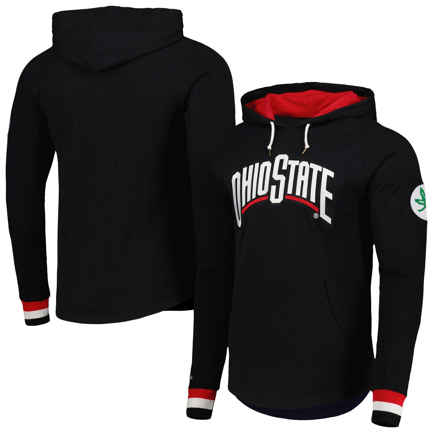 Мужской черный пуловер с капюшоном Mitchell & Ness Ohio State Buckeyes Legendary реглан
Мужской черный пуловер с капюшоном Mitchell & Ness Ohio State Buckeyes Legendary реглан