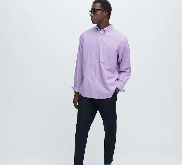Рубашка с длинным рукавом из сверхтонкого хлопкового сукна Uniqlo Extra Fine Cotton Broadcloth Long Sleeve, фиолетовый
Рубашка с длинным рукавом из сверхтонкого хлопкового сукна Uniqlo Extra Fine Cotton Broadcloth Long Sleeve, фиолетовый