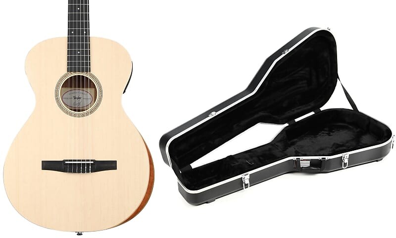 Taylor Academy 12e-N Акустическая электрогитара с нейлоновыми струнами для левшей - Natural Bundle с корпусом для акустической гитары Gator Deluxe ABS - черный Taylor + Gator CA01035016914811000=1 GC-APX=1
Taylor Academy 12e-N Акустическая электрогитара с нейлоновыми струнами для левшей - Natural Bundle с корпусом для акустической гитары Gator Deluxe ABS - черный Taylor + Gator CA01035016914811000=1 GC-APX=1