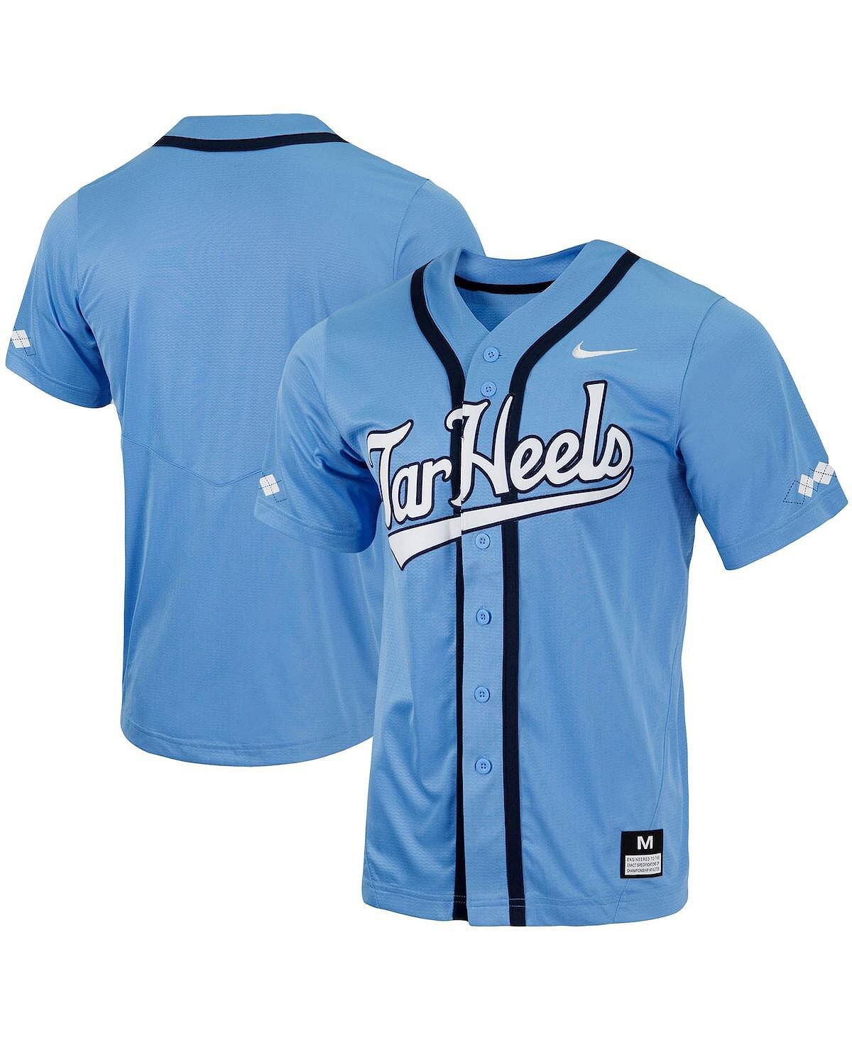 Мужское бейсбольное джерси carolina blue north carolina tar heels replica full button baseball jersey Nike, мульти
Мужское бейсбольное джерси carolina blue north carolina tar heels replica full button baseball jersey Nike, мульти