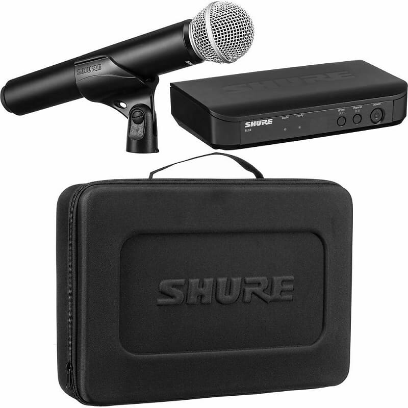 Микрофон Shure BLX24/SM58 H11 Wireless Microphone Vocal System w/ SM58 (H11: 572-596 MHz)
Микрофон Shure BLX24/SM58 H11 Wireless Microphone Vocal System w/ SM58 (H11: 572-596 MHz)
