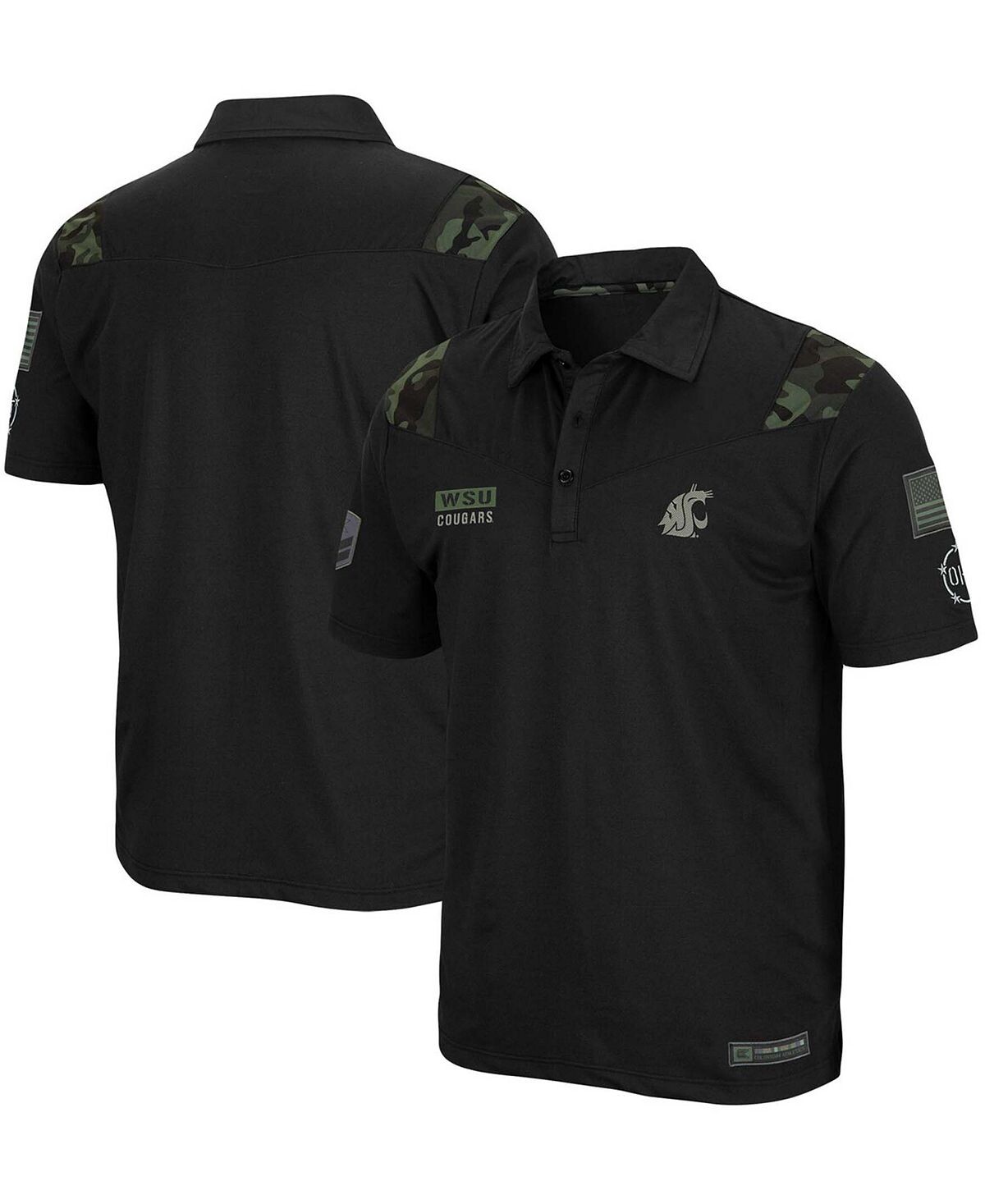 Мужские черные брюки washington state cougars oht sierra polo в стиле милитари Colosseum, черный
Мужские черные брюки washington state cougars oht sierra polo в стиле милитари Colosseum, черный
