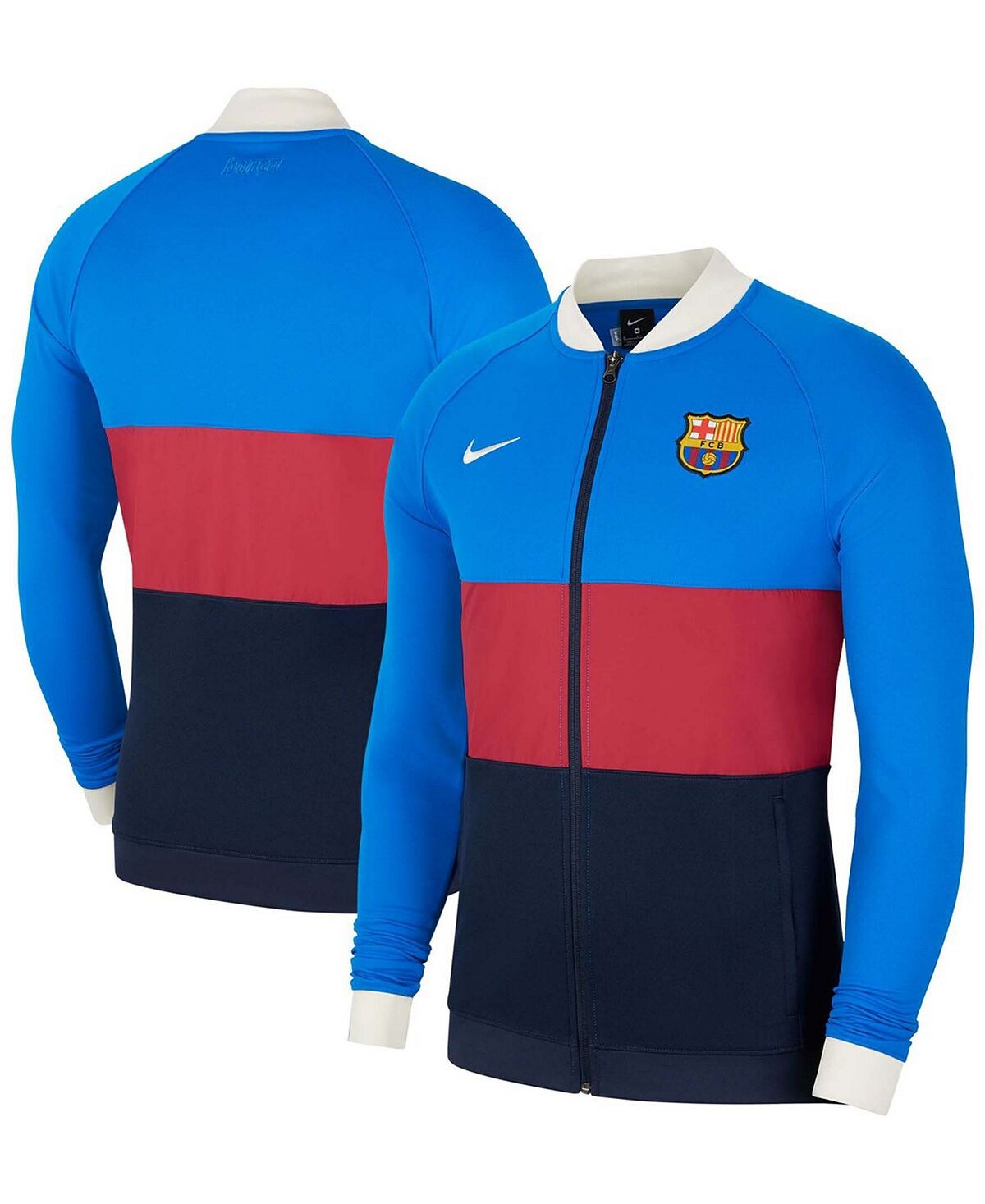 Мужская спортивная куртка barcelona i96 anthem raglan с молнией во всю длину Nike, синий
Мужская спортивная куртка barcelona i96 anthem raglan с молнией во всю длину Nike, синий