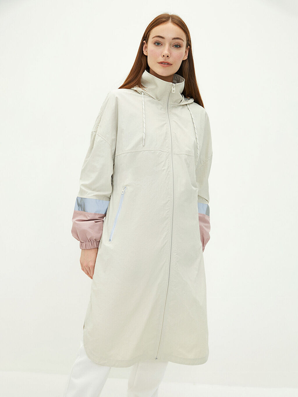 Детальный женский плащ с капюшоном и длинным рукавом с карманом LCW Modest, Серый
Детальный женский плащ с капюшоном и длинным рукавом с карманом LCW Modest, Серый