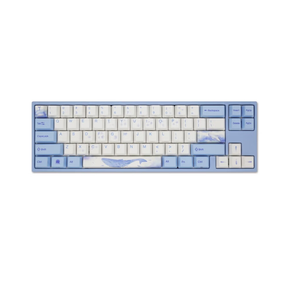 Механическая игровая проводная клавиатура Varmilo Sea Melody 68, EC V2 Ivy, голубой/белый, английская раскладка
Механическая игровая проводная клавиатура Varmilo Sea Melody 68, EC V2 Ivy, голубой/белый, английская раскладка