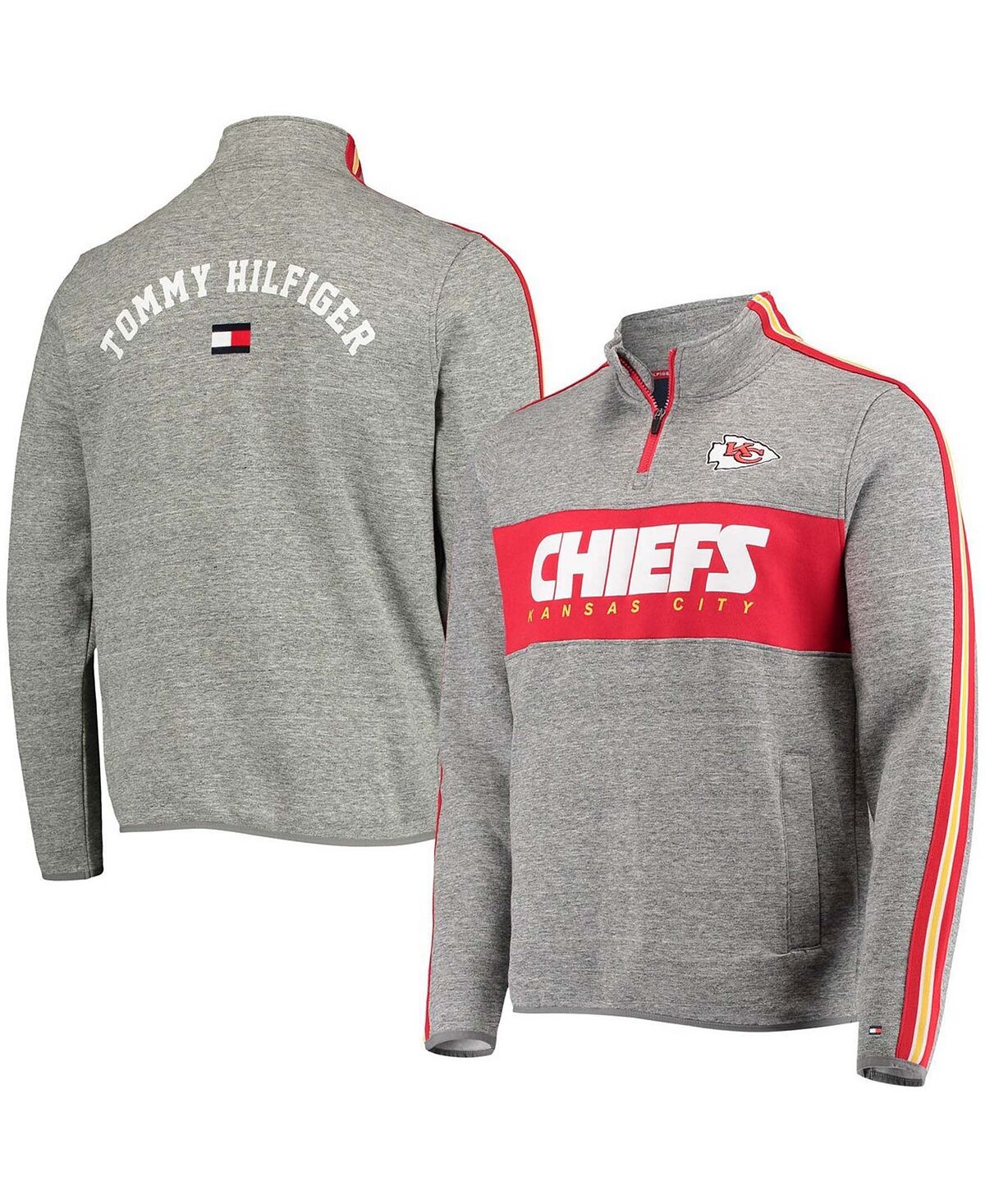 Мужская серая куртка kansas city chiefs mario с молнией на четверть молнии в мелкую клетку Tommy Hilfiger, мульти
Мужская серая куртка kansas city chiefs mario с молнией на четверть молнии в мелкую клетку Tommy Hilfiger, мульти