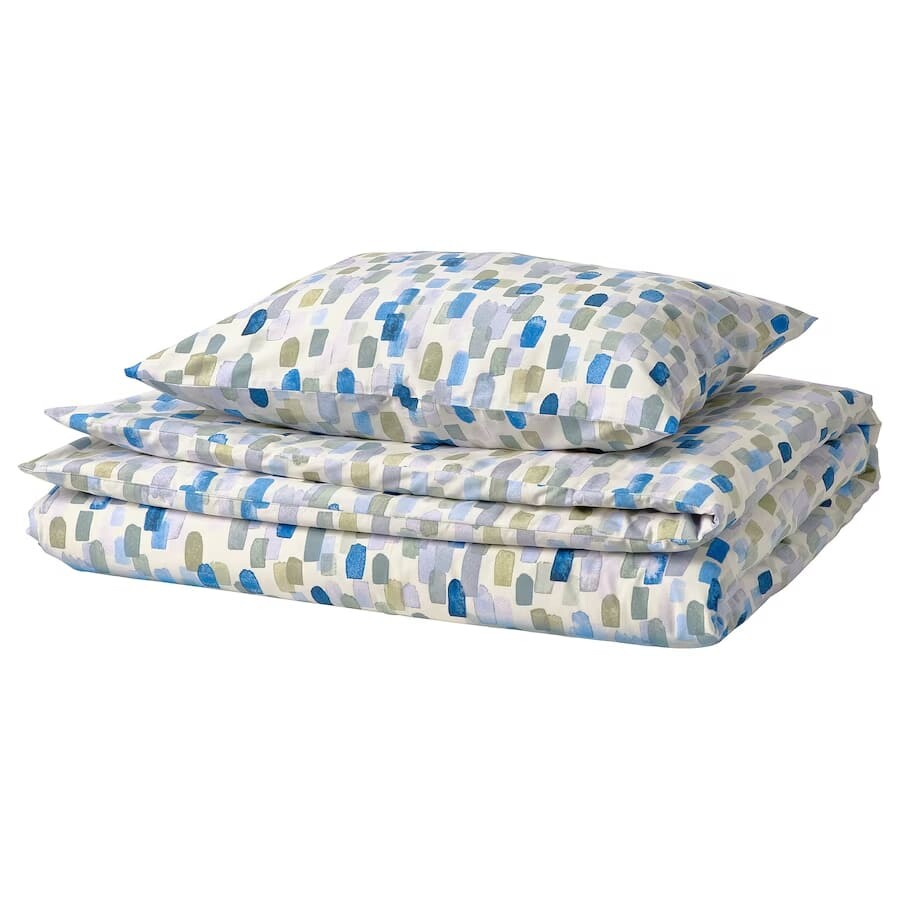 Комплект постельного белья Ikea Vinteriberis, 2 предмета, 150x200/50x60 см, мультиколор/синий
Комплект постельного белья Ikea Vinteriberis, 2 предмета, 150x200/50x60 см, мультиколор/синий