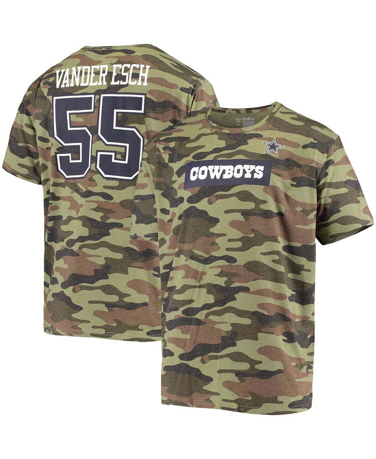 Мужская футболка leighton vander esch camo caudron с именем и номером Dallas Cowboys
Мужская футболка leighton vander esch camo caudron с именем и номером Dallas Cowboys
