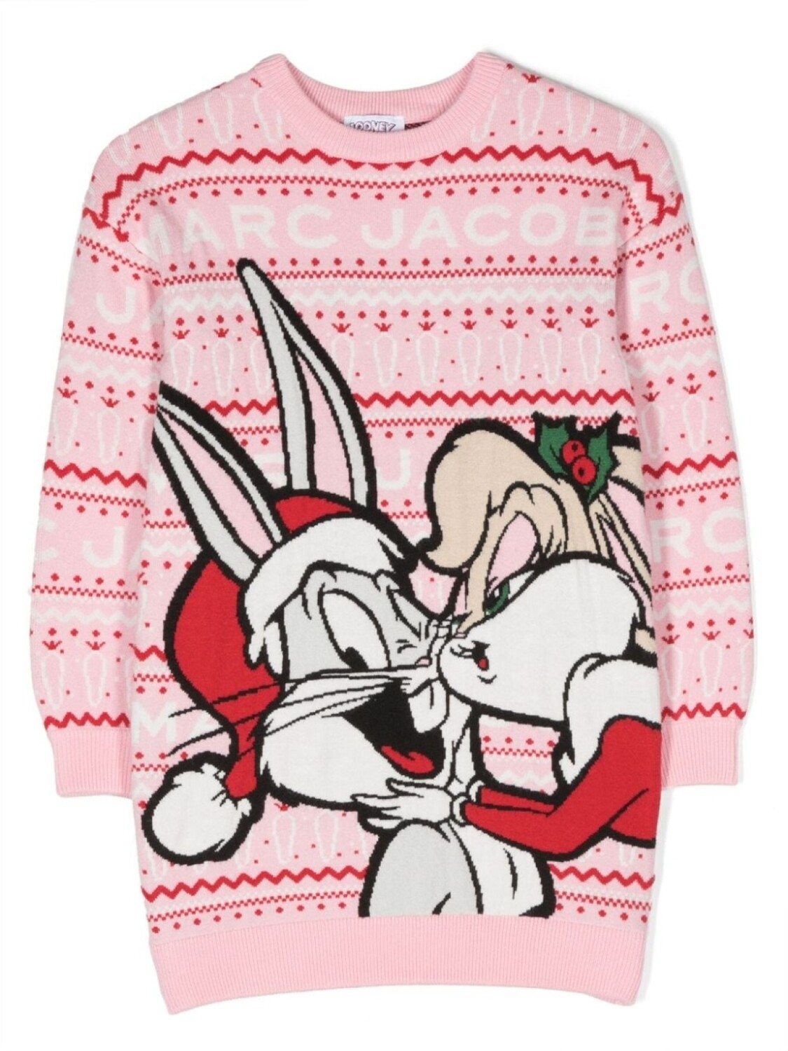 Marc Jacobs Kids трикотажное платье из коллаборации с Looney Tunes, розовый
Marc Jacobs Kids трикотажное платье из коллаборации с Looney Tunes, розовый