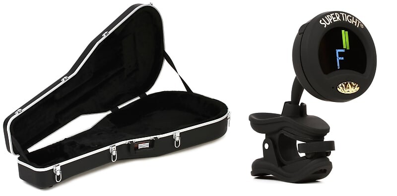 Gator Deluxe ABS Mold Case - Комплект акустической гитары Dreadnought с суперплотным хроматическим тюнером Snark ST-8 Gator + Snark GC-Dread=1 ST-8=1
Gator Deluxe ABS Mold Case - Комплект акустической гитары Dreadnought с суперплотным хроматическим тюнером Snark ST-8 Gator + Snark GC-Dread=1 ST-8=1