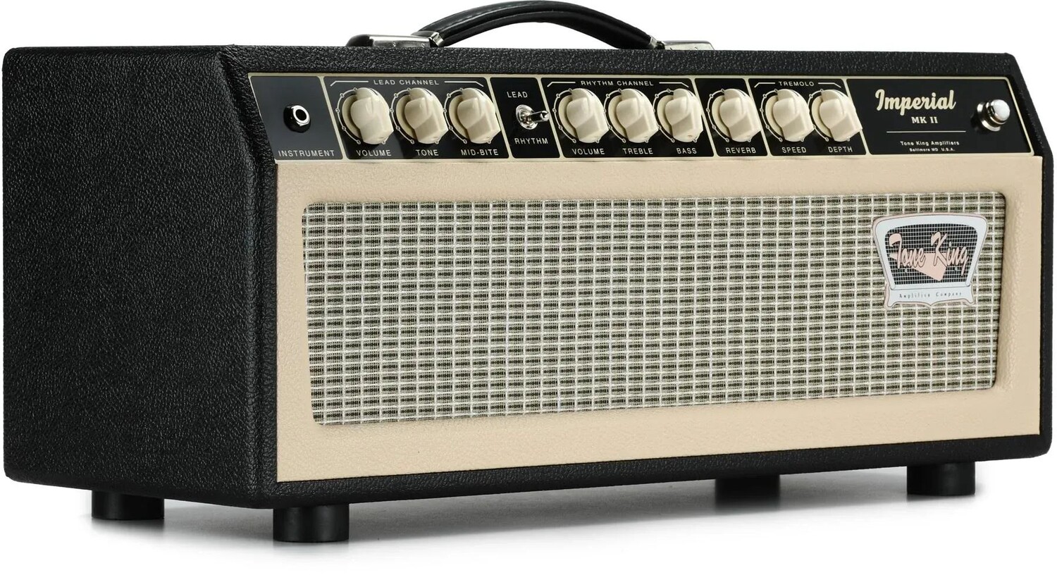Tone King Imperial Mk II 20-ваттная ламповая головка с аттенюатором и реверберацией — черный
Tone King Imperial Mk II 20-ваттная ламповая головка с аттенюатором и реверберацией — черный
