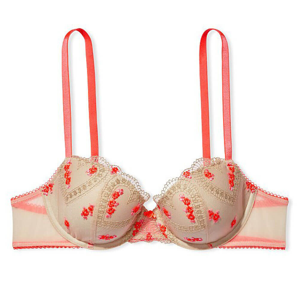 Бюстгальтер с вышивкой Victoria's Secret Dream Angels Lightly-Lined, бежевый/красный
Бюстгальтер с вышивкой Victoria's Secret Dream Angels Lightly-Lined, бежевый/красный