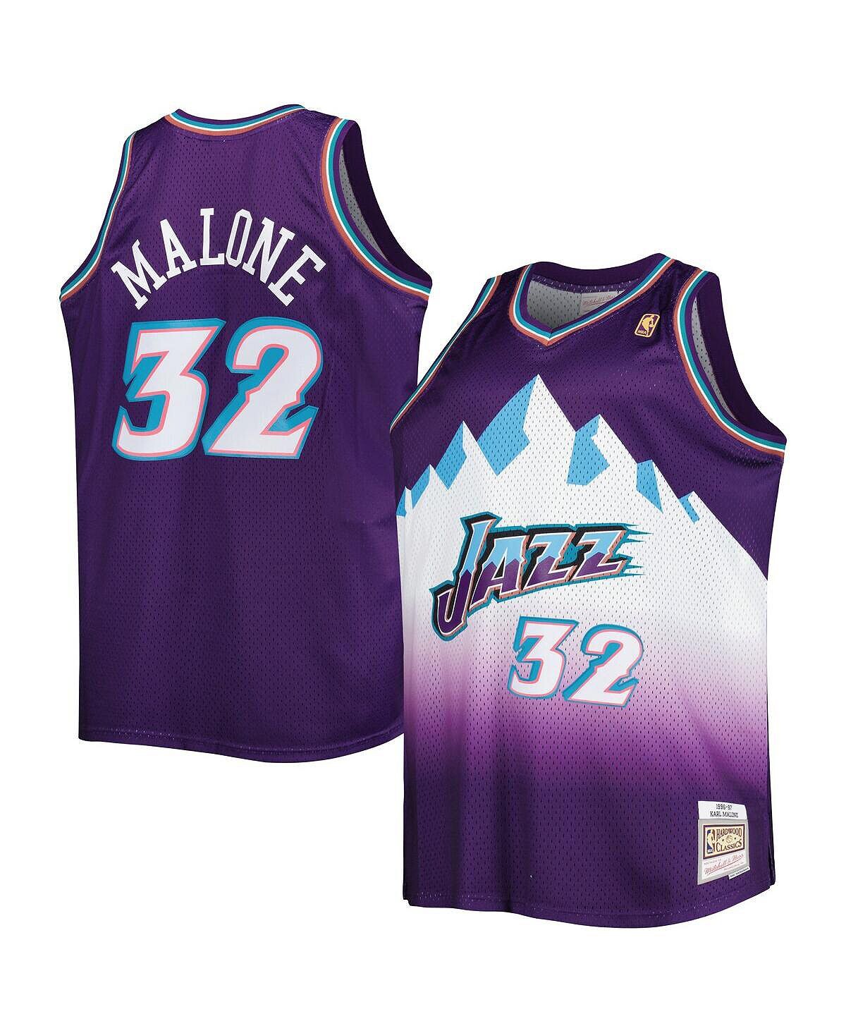 Мужская футболка karl malone purple utah jazz big and tall hardwood classics 1996-97 swingman jersey Mitchell & Ness, фиолетовый
Мужская футболка karl malone purple utah jazz big and tall hardwood classics 1996-97 swingman jersey Mitchell & Ness, фиолетовый