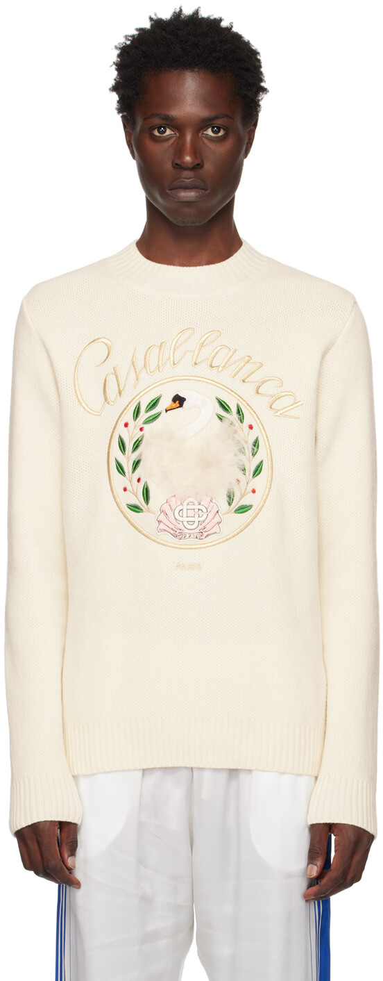 Свитер Off-White Emblem De Cygne Casablanca, Белый, Свитер Off-White Emblem De Cygne Casablanca
Свитер Off-White Emblem De Cygne Casablanca, Белый, Свитер Off-White Emblem De Cygne Casablanca