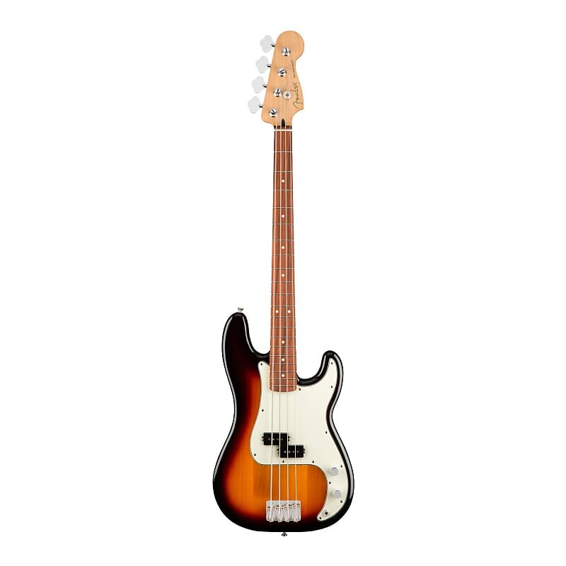 4-струнная электрогитара Fender Player Precision Bass (накладка на гриф Pau Ferro, 3 цвета Sunburst) Fender Player Precision Bass Guitar (Pau Ferro Fingerboard, 3-Color Sunburst)
4-струнная электрогитара Fender Player Precision Bass (накладка на гриф Pau Ferro, 3 цвета Sunburst) Fender Player Precision Bass Guitar (Pau Ferro Fingerboard, 3-Color Sunburst)