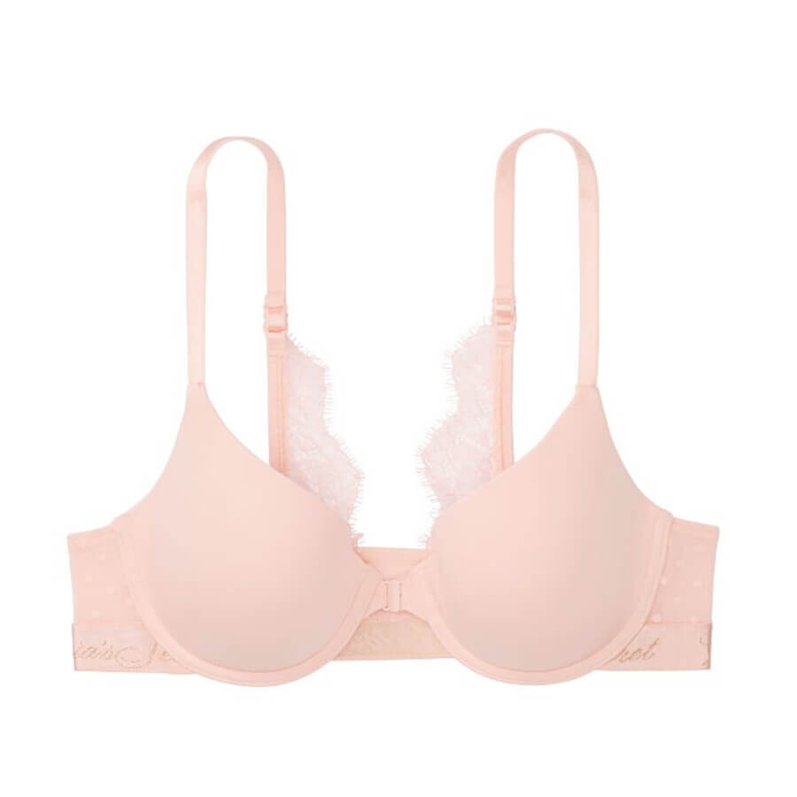 Бюстгальтер на косточках Victoria's Secret The T-shirt Lightly-Lined Demi, светло-розовый
Бюстгальтер на косточках Victoria's Secret The T-shirt Lightly-Lined Demi, светло-розовый