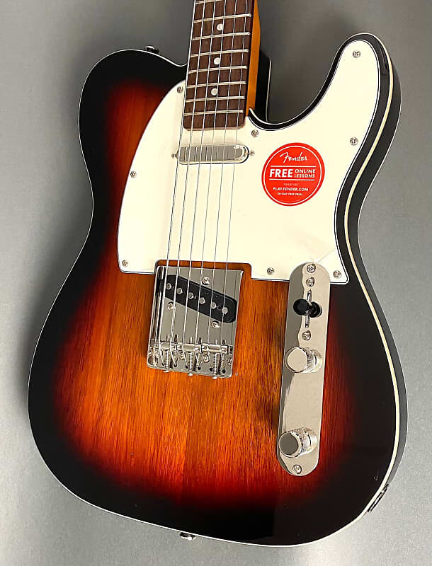 Fender Squier Classic Vibe Baritone Custom Telecaster 2022 3-Color Sunburst
Fender Squier Classic Vibe Baritone Custom Telecaster 2022 3-Color Sunburst