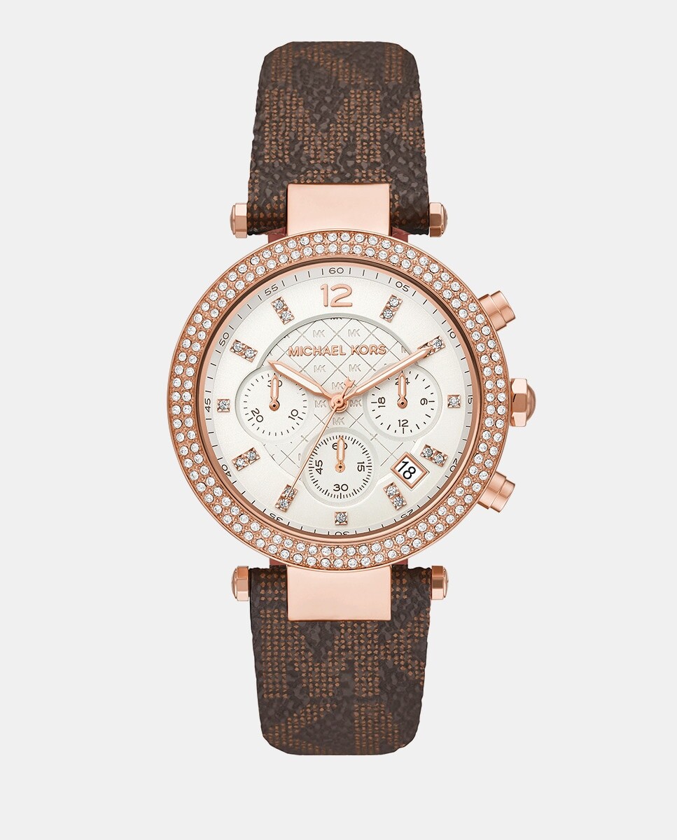 Michael Kors Parker MK6917 Коричневые женские часы с хронографом из ПВХ Michael Kors, коричневый
Michael Kors Parker MK6917 Коричневые женские часы с хронографом из ПВХ Michael Kors, коричневый