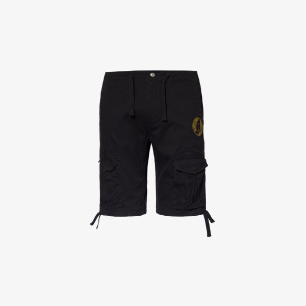 Шорты из эластичного хлопка с кулиской на талии и логотипом Billionaire Boys Club, черный
Шорты из эластичного хлопка с кулиской на талии и логотипом Billionaire Boys Club, черный