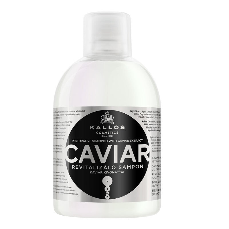 Kallos KJMN Caviar Restorative Shampoo восстанавливающий шампунь для волос с экстрактом икры 1000мл
Kallos KJMN Caviar Restorative Shampoo восстанавливающий шампунь для волос с экстрактом икры 1000мл
