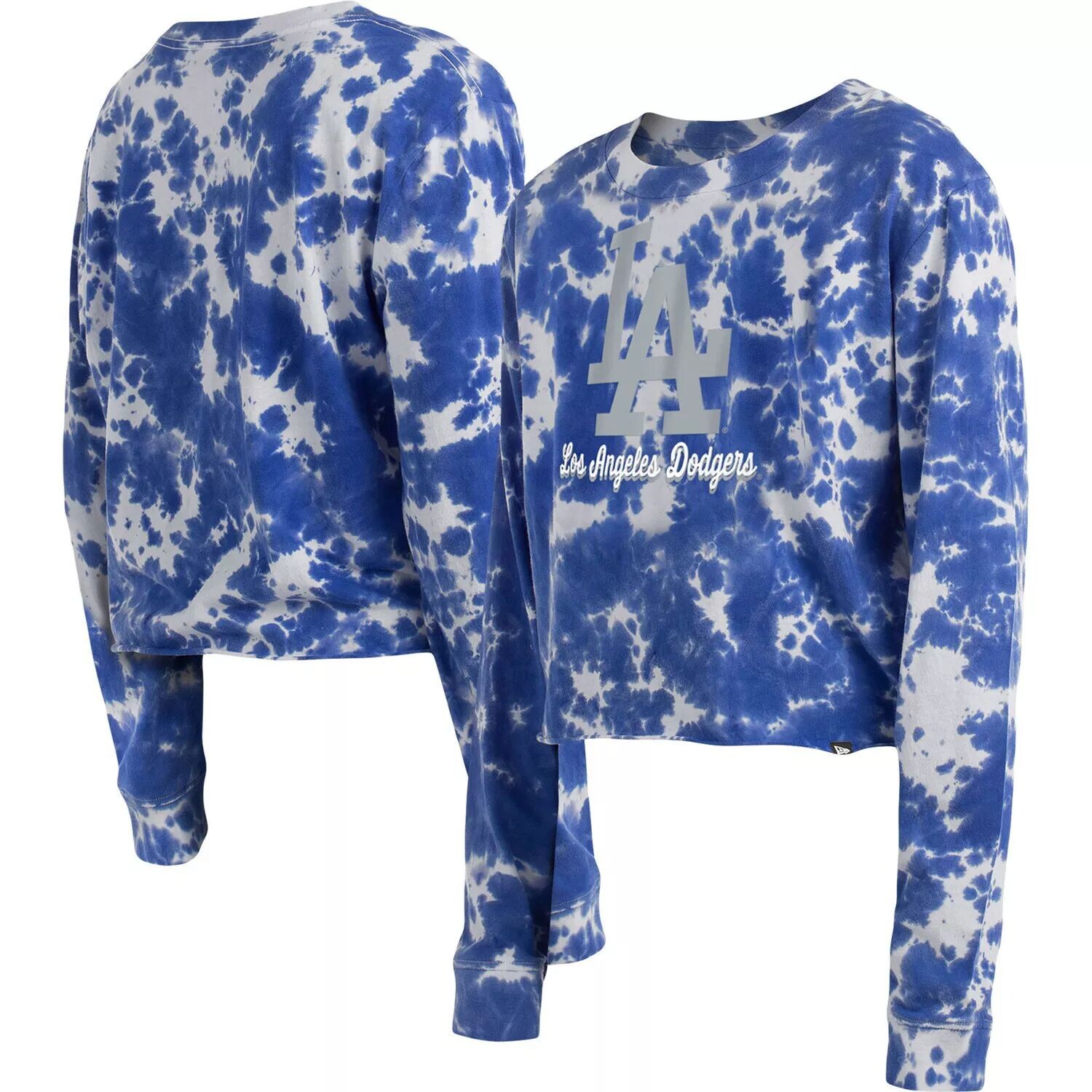 Женская укороченная футболка с длинными рукавами New Era Royal Los Angeles Dodgers тай-дай New Era
Женская укороченная футболка с длинными рукавами New Era Royal Los Angeles Dodgers тай-дай New Era