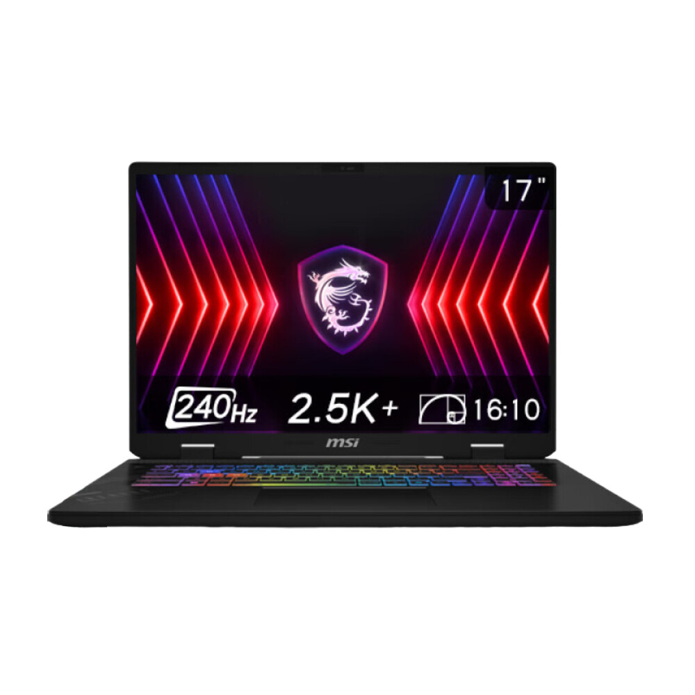Игровой ноутбук MSI Crosshair 17 HX, D14VFKG, 17'', 16 ГБ/1 ТБ, i7-14700HX, RTX 4060, серый, английская клавиатура
Игровой ноутбук MSI Crosshair 17 HX, D14VFKG, 17'', 16 ГБ/1 ТБ, i7-14700HX, RTX 4060, серый, английская клавиатура