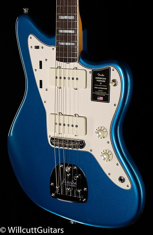 Fender American Vintage II 1966 Jazzmaster Палисандр Накладка на гриф Лейк-Плэсид Синий (215) Fender American II Jazzmaster Rosewood Fingerboard (215)
Fender American Vintage II 1966 Jazzmaster Палисандр Накладка на гриф Лейк-Плэсид Синий (215) Fender American II Jazzmaster Rosewood Fingerboard (215)