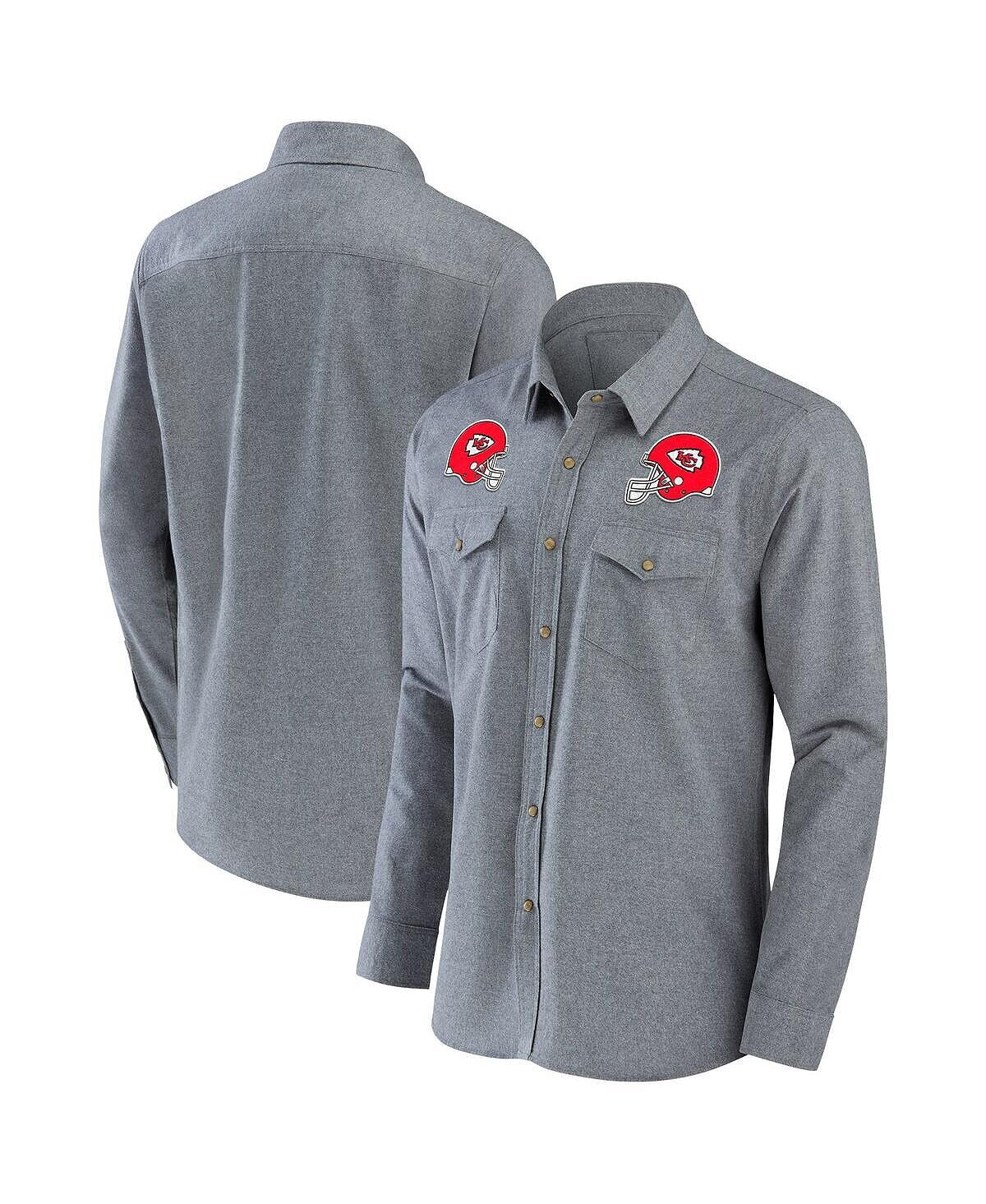 Мужская коллекция nfl x darius rucker от grey kansas city chiefs рубашка с длинным рукавом из шамбре на пуговицах Fanatics
Мужская коллекция nfl x darius rucker от grey kansas city chiefs рубашка с длинным рукавом из шамбре на пуговицах Fanatics