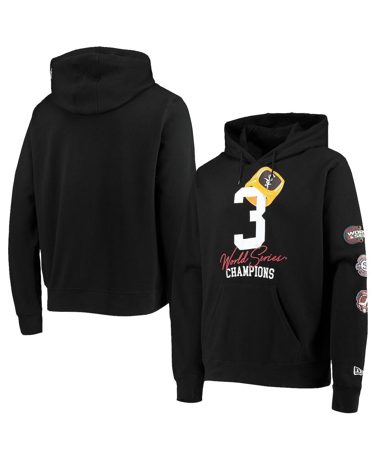 Мужская черная толстовка с капюшоном chicago white sox count the rings New Era, черный
Мужская черная толстовка с капюшоном chicago white sox count the rings New Era, черный