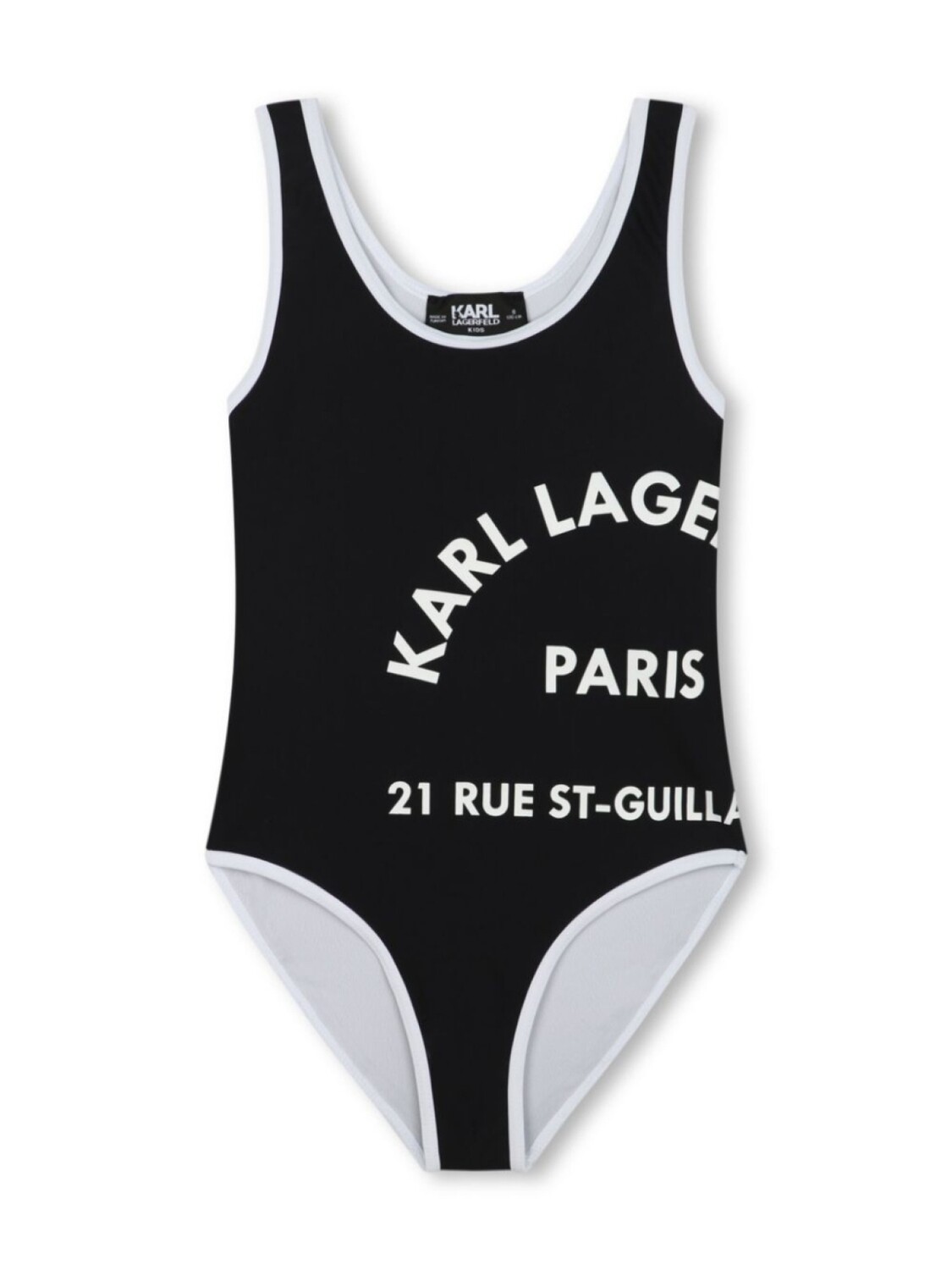 Karl Lagerfeld Kids костюм для плавания с контрастной отделкой и логотипом, черный
Karl Lagerfeld Kids костюм для плавания с контрастной отделкой и логотипом, черный