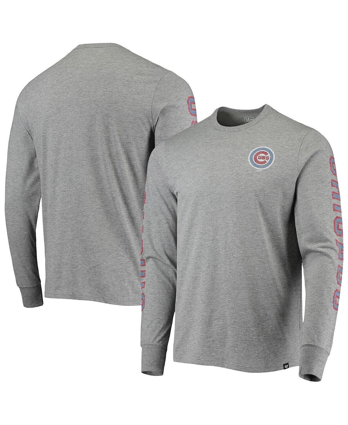 Мужская футболка с длинным рукавом chicago cubs team '47 heathered grey '47 Brand, мульти
Мужская футболка с длинным рукавом chicago cubs team '47 heathered grey '47 Brand, мульти